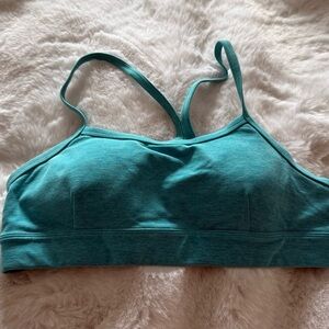 ALO Yoga Turquoise Sports Bra